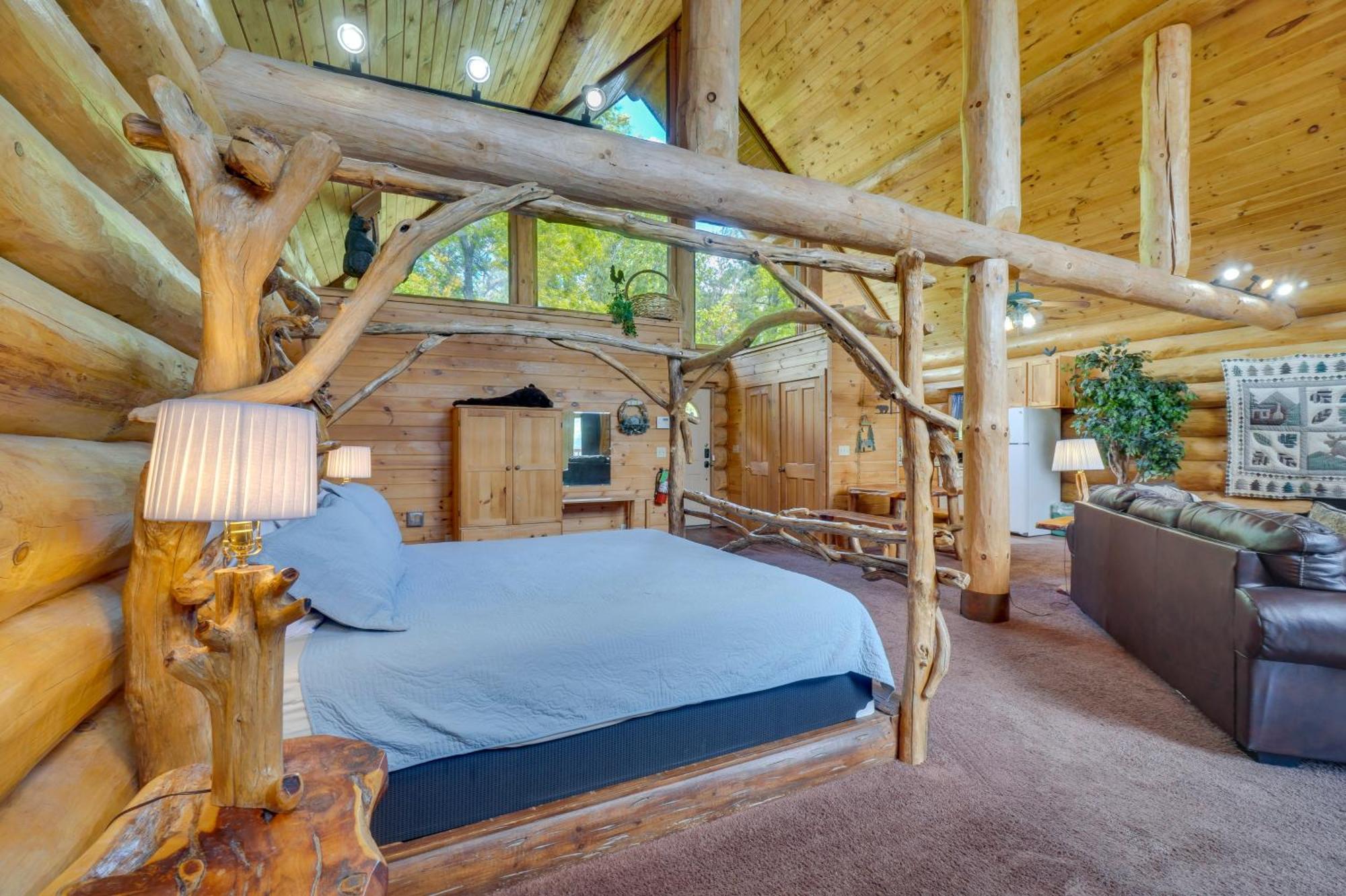 Gatlinburg Cabin With Hot Tub About 11 Miles To Downtown Exterior foto